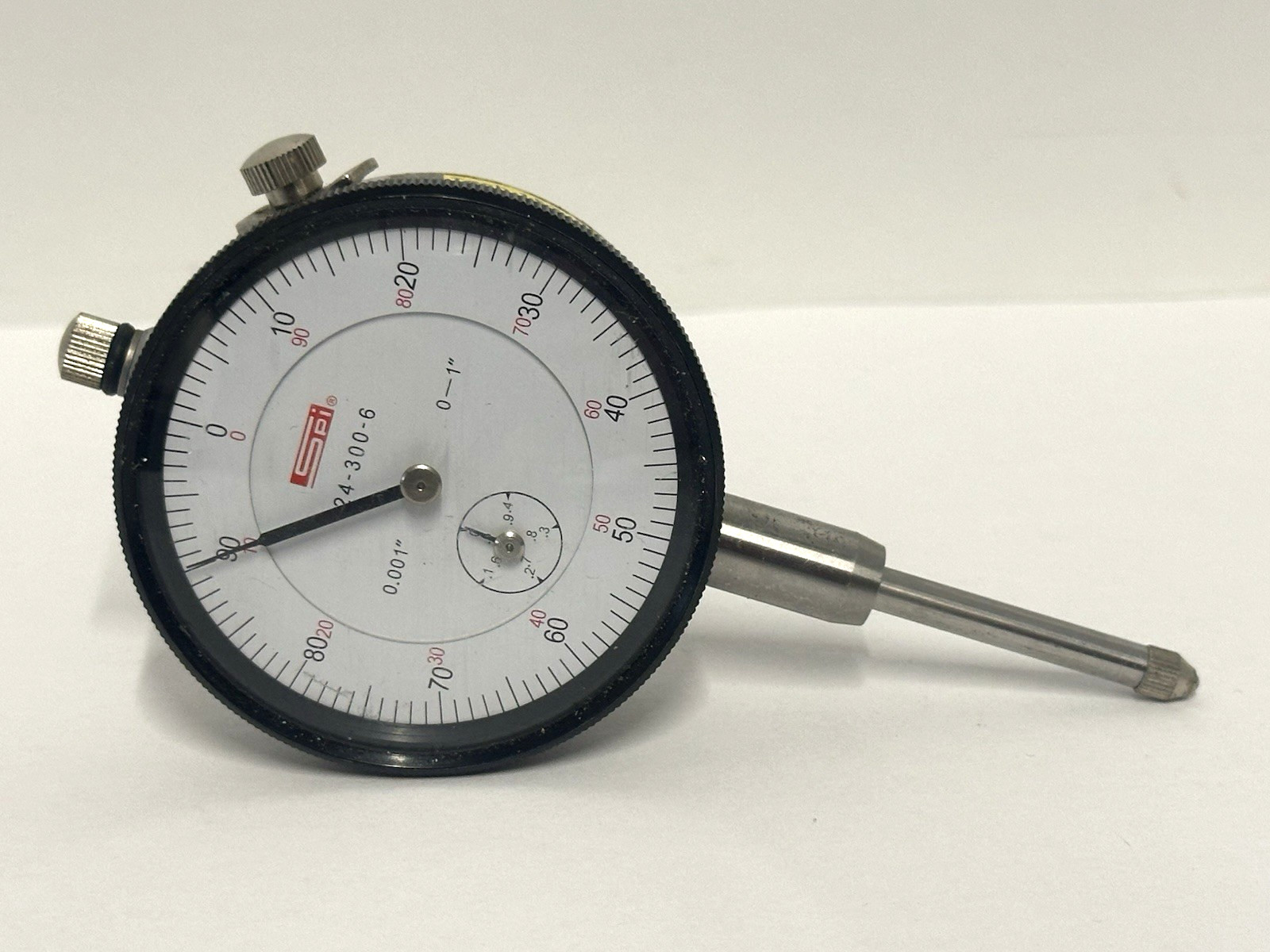 SPI .001" 0-1" Dial Indicator 24-300-6 Swiss Precision Instruments