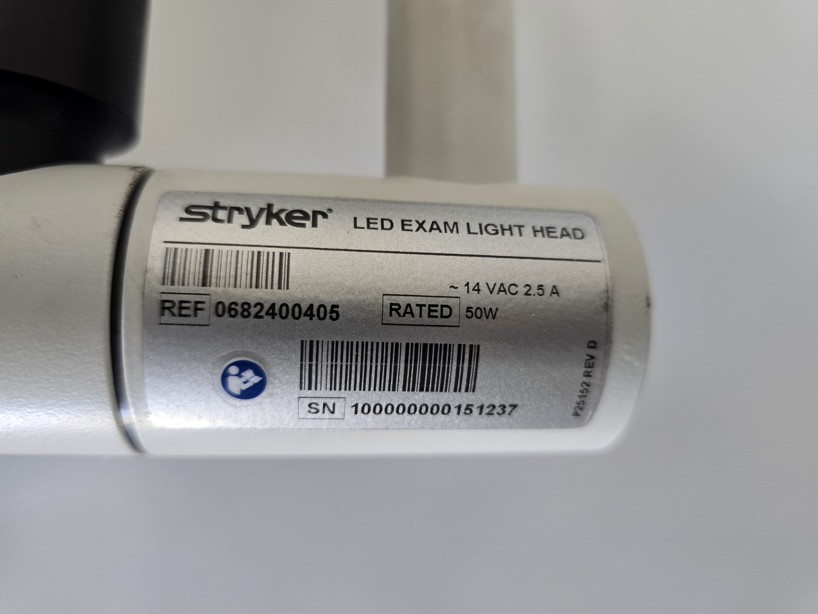 Stryker Visum XBlade LED Exam Light Head Assembly