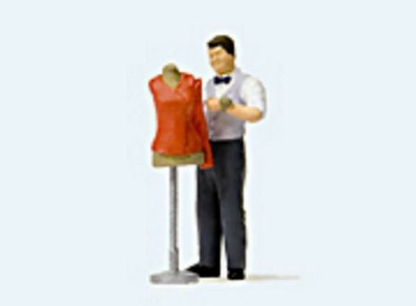 Preiser 28171 HO Scale Individual Figure Tailor w/Dress Form