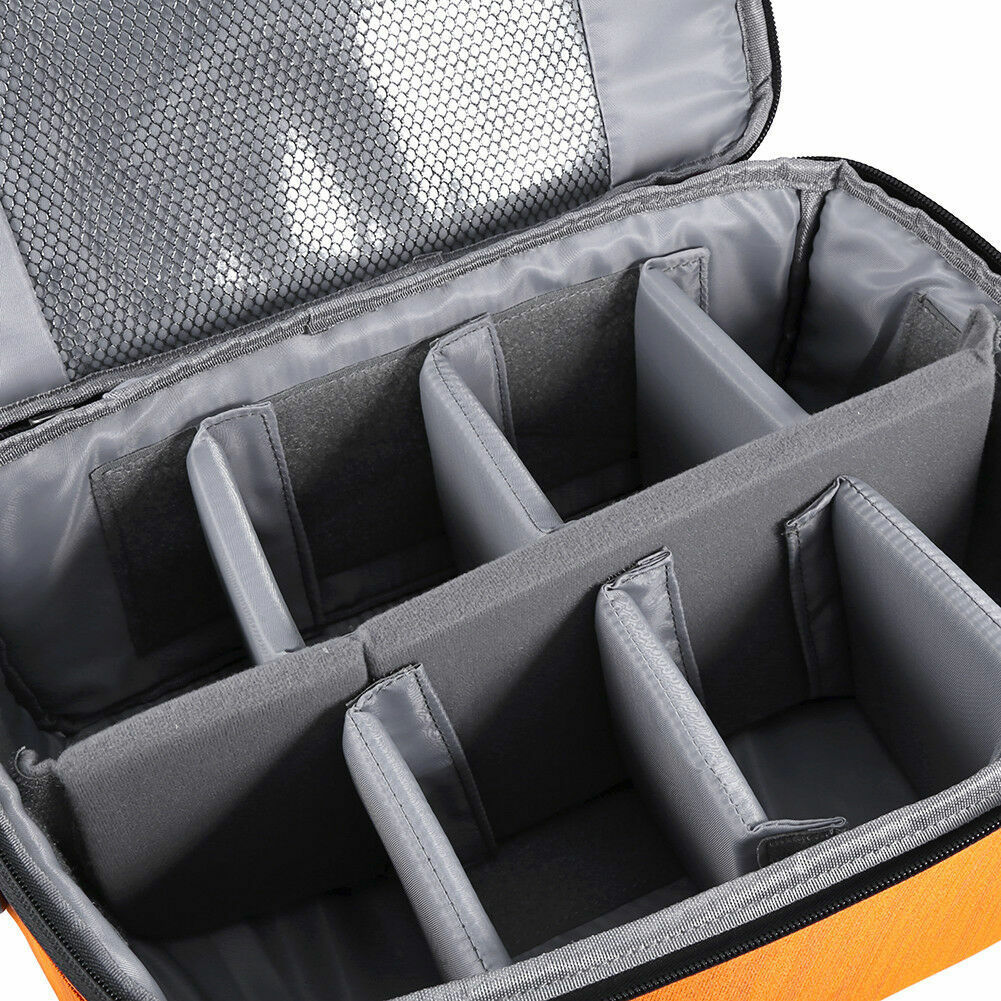 DSLR SLR Camera Bag Insert Partition Flexible Padded Camera Case Lens Bag Insert