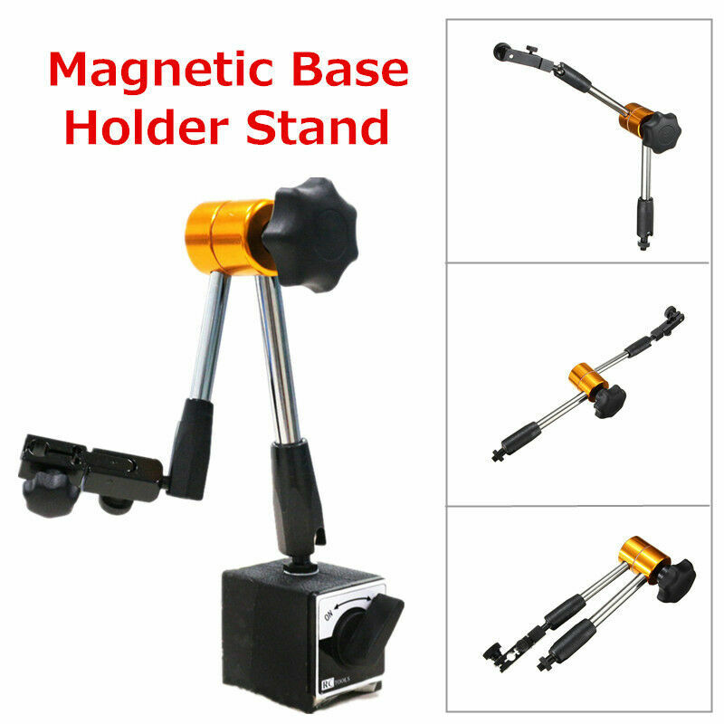 Holder Stand Dial Test Indicator Tool Kit Universal Flexible Magnetic Metal Base