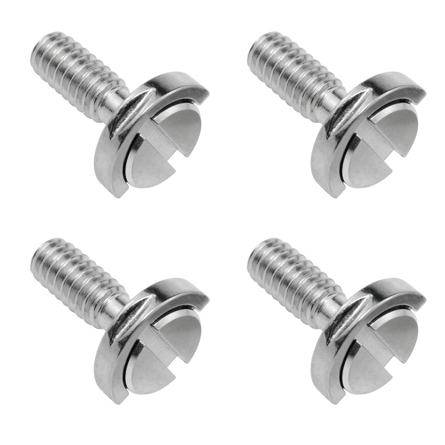 4PCS 1/420 Thread DRing Stainless Steel Camera Fixing Tripod Plate Screws