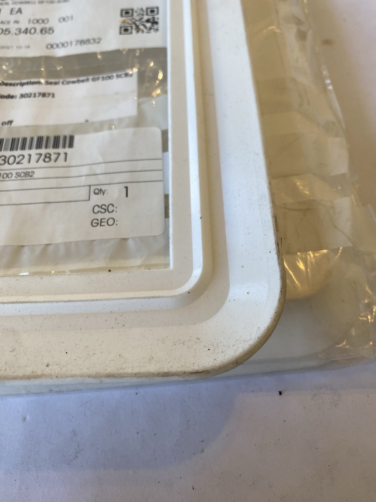 Lot Of 3 GF100 Mass Flow Seal GF100 Series Metal Sealed SC82 Cowbell