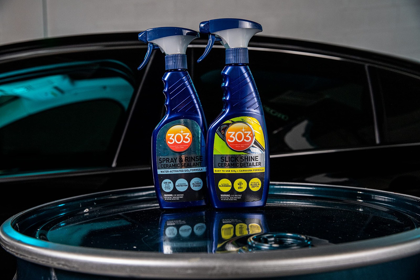 Spray & Rinse Ceramic Sealant – Quick Ceramic Coating – Water-Activated SiO2 ...