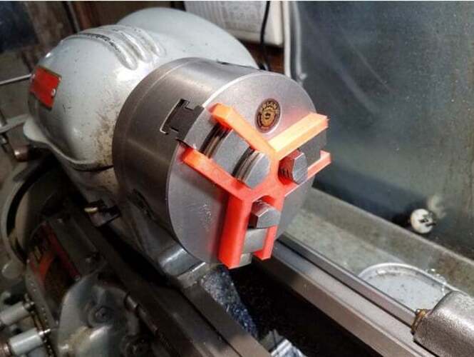 Lathe Chuck Depth Stop for 3x 20mm Jaws & 5" Chuck [Sizes: 1/8" 1/4" 3/8" 1/2"]