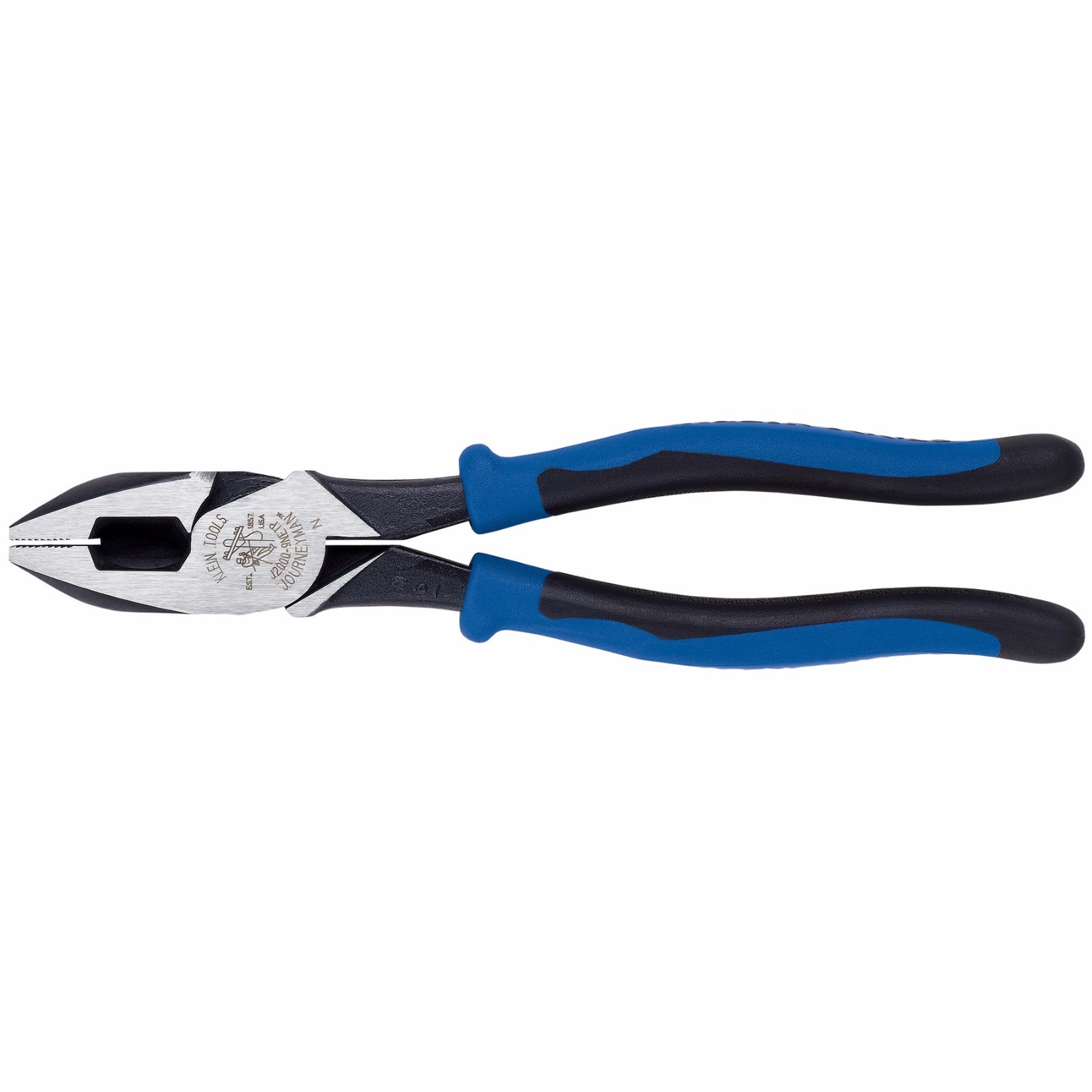 Klein Tools J2000-9NETP Lineman's Pliers, Fish Tape Pulling, 9-Inch