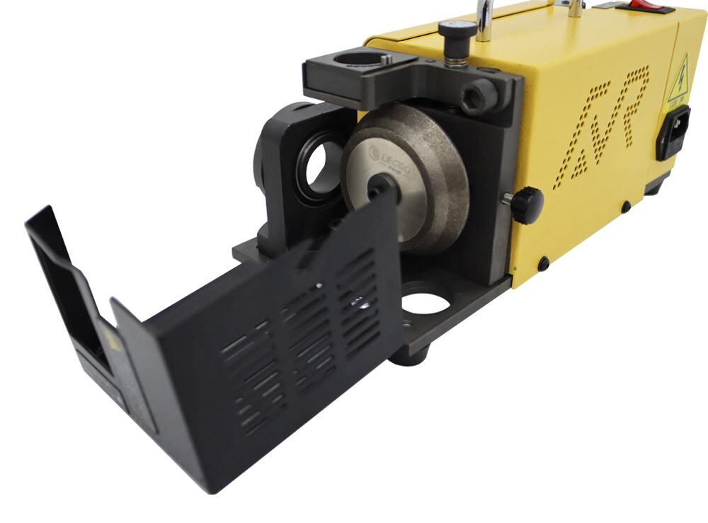 Electric Drill Bit Grinder Sharpener Machine 110V 18 Collets 3-20mm Angle Adjust
