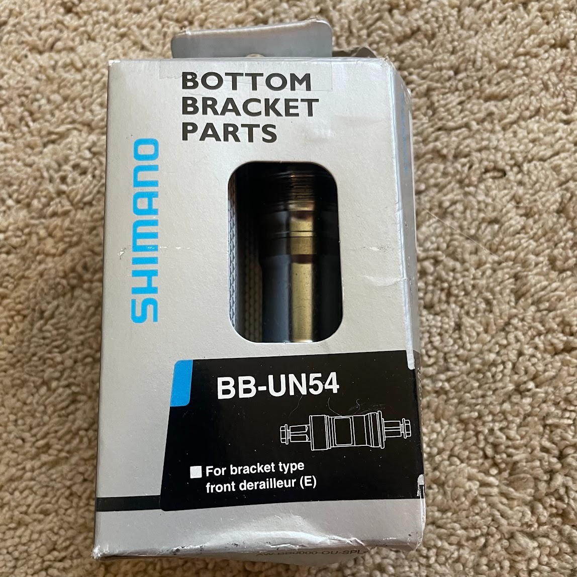 New Shimano BB-UN54 Square Taper Bottom Bracket | 68/73x118mm BSA