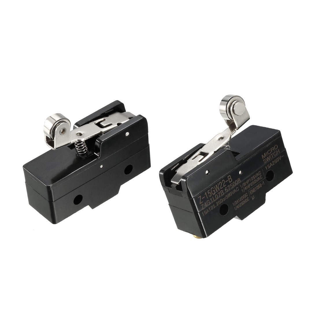 2PCS Z-15GW22-B 1NO 1NC Micro Action Switches Device 3 Terminals