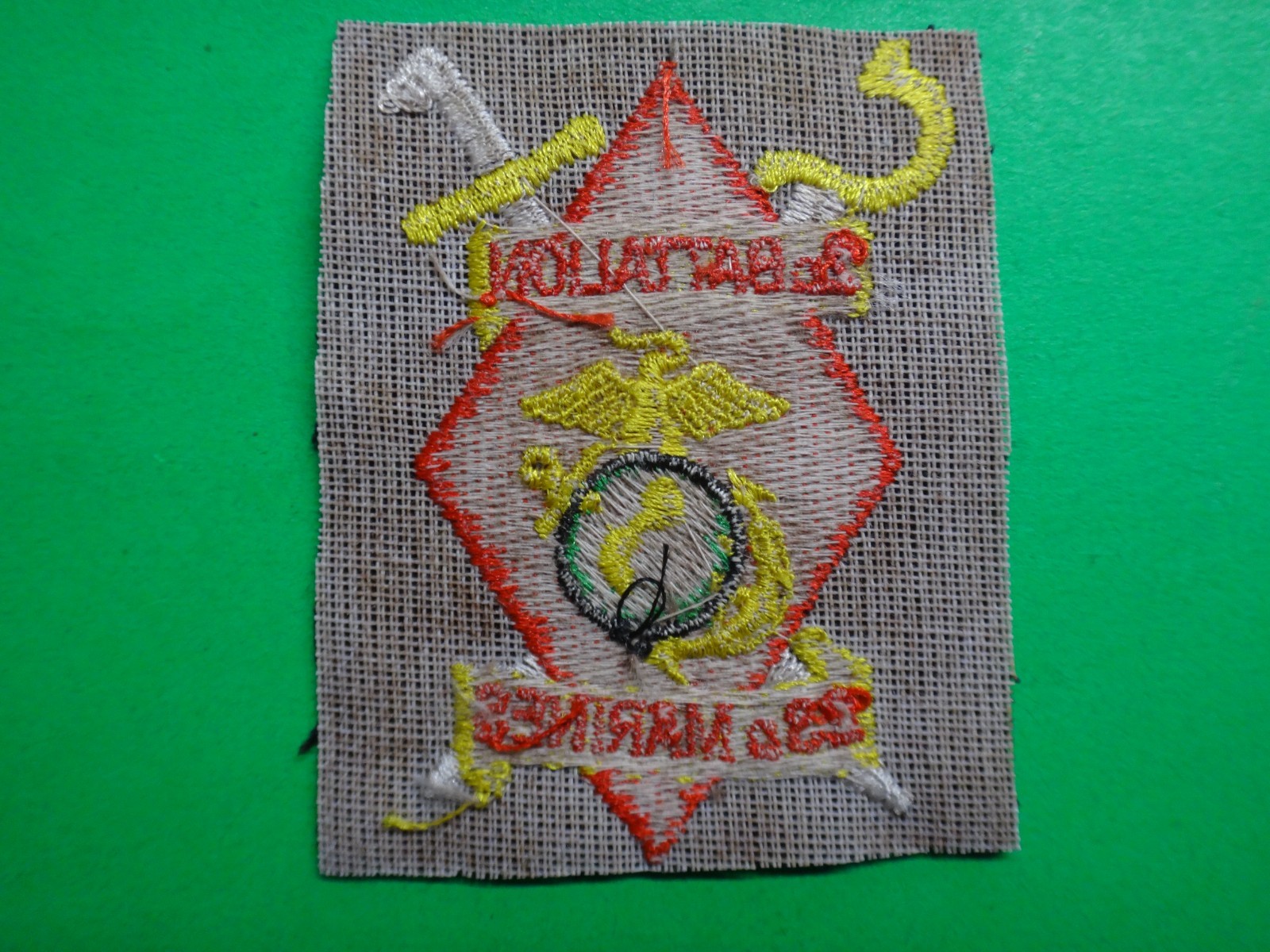 USMC 2nd Battalion 23rd Marine Regiment Patch From Vietnam War Era