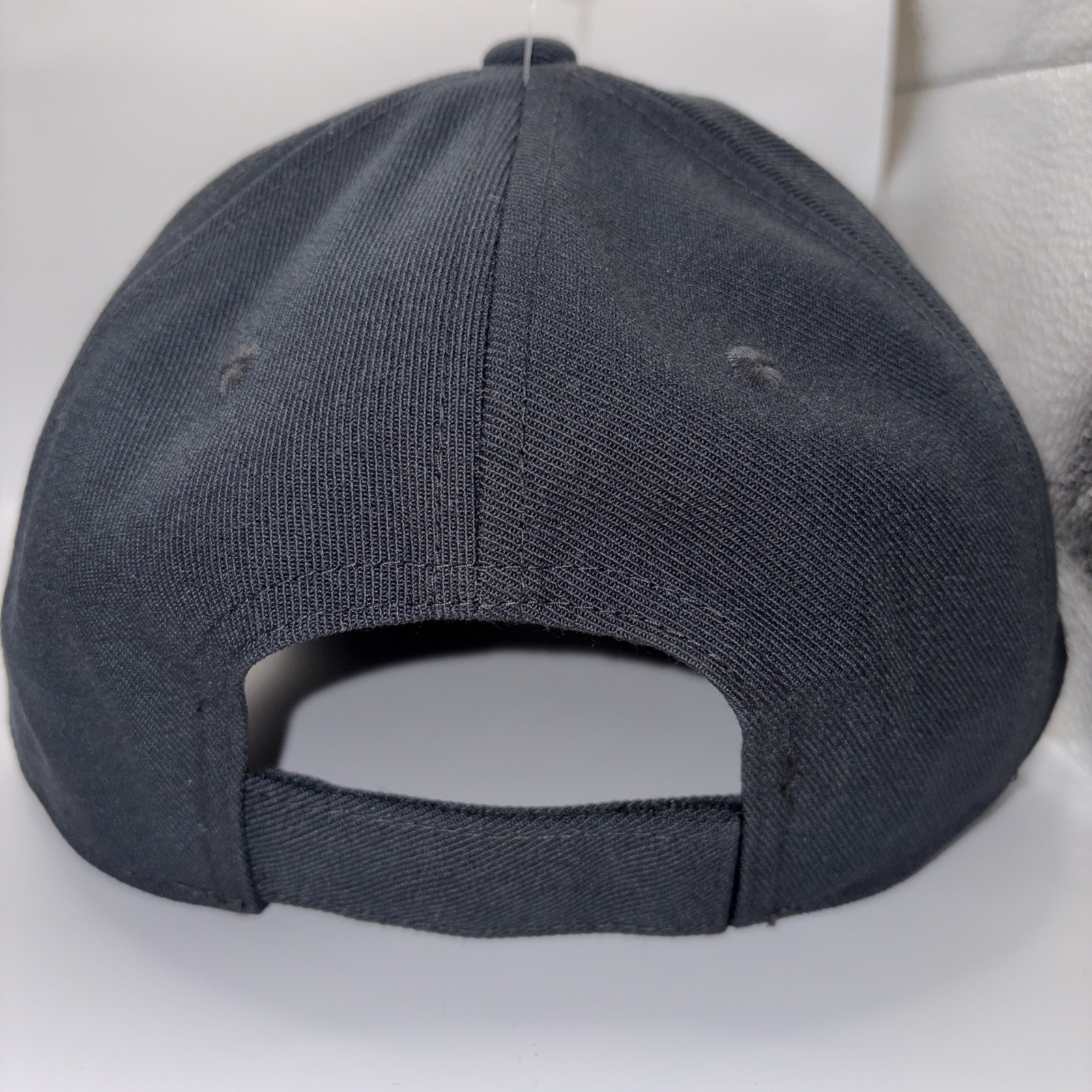 NIKE OSU OHIO STATE BUCKEYES CLUB CAP BLACK Fitted M/L On Field HAT RUBBER PATCH