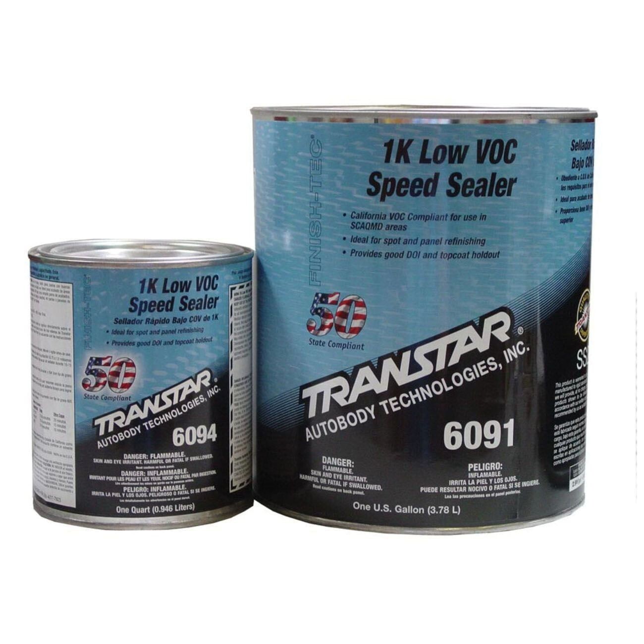 TRANSTAR 6091 1K Speed Sealer 1 gal  Gray Low VOC VOC 218 sq-ft/ga