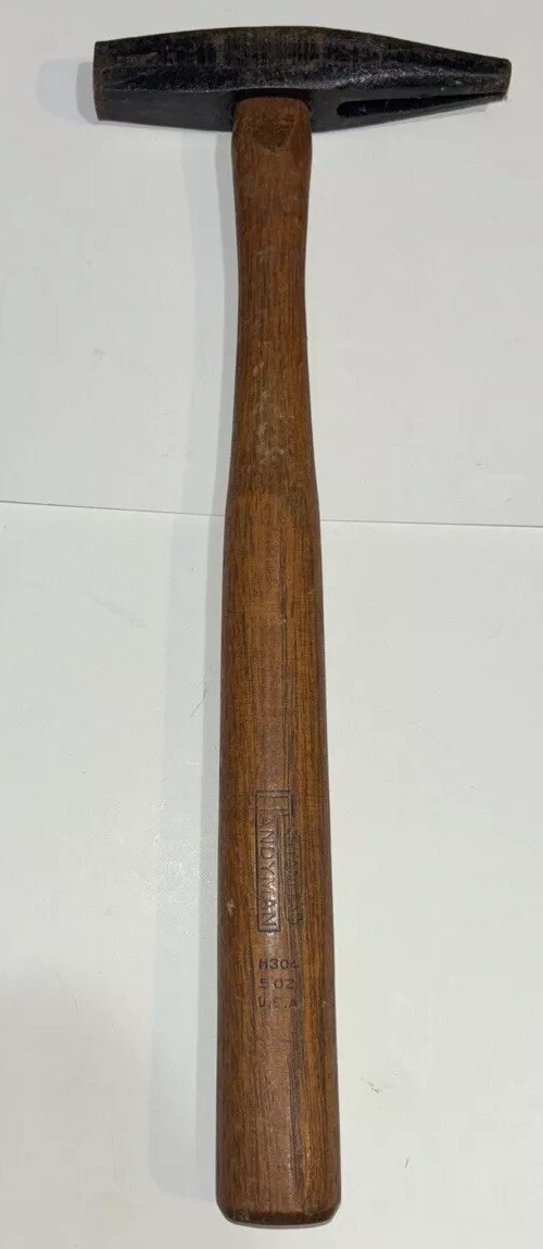 Stanley H304 Magnetized Mallet 5 Oz Made In USA 11” Wood Handle