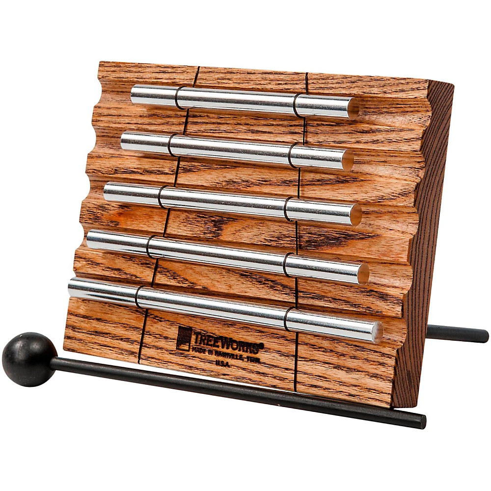 Treeworks Five Note Energy Chime Hand Percussion TRE430 Natural Wood