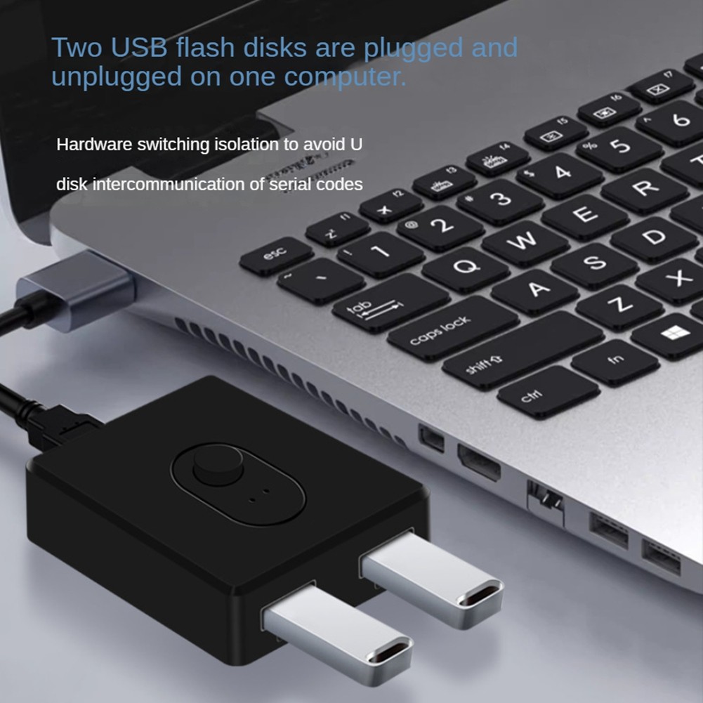 USB 2.0 KVM 1X2/2X1 Switcher USB Splitter Shared Controller for Laptop5999
