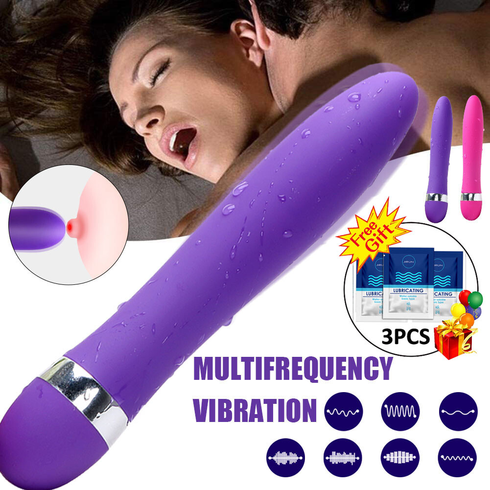 Waterproof-Bullet-Vibrator-Clit-G Spot-Dildo-Rabbit-Massager-Adult-Women Sex-Toy