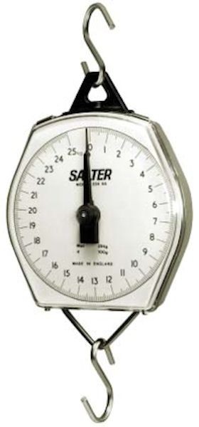 Brecknell 235-6S-56 hanging scale has a capacity of 56  110 LB