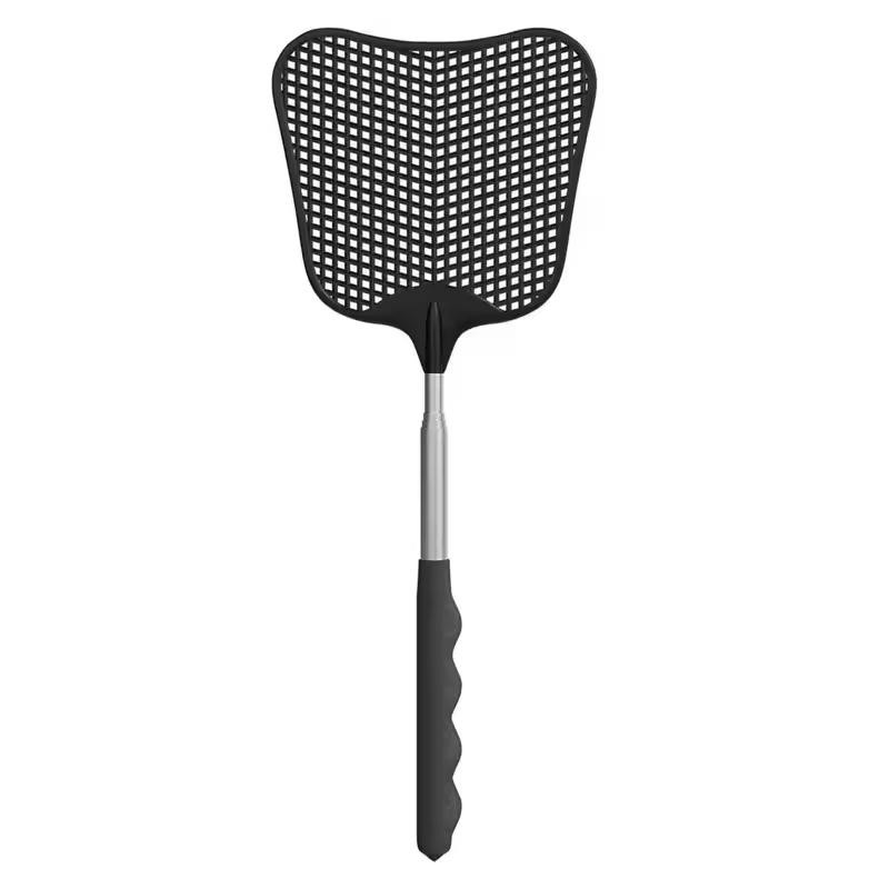 Telescopic Fly Swatter with Non-slip Grip Durable Plastic for Mosquito Control
