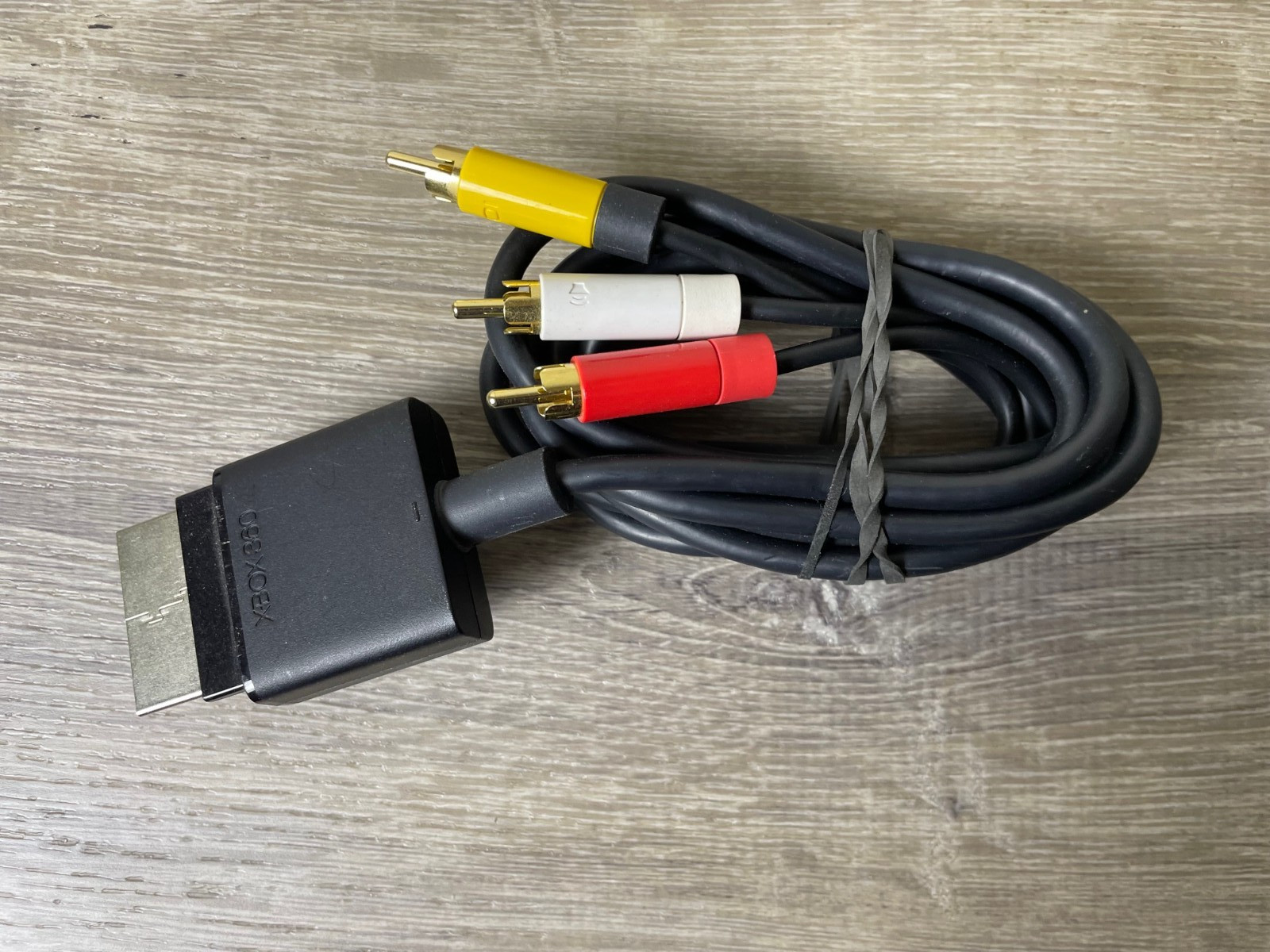 Official Microsoft Xbox 360 S Slim Audio Video AV Component Cable Cord OEM
