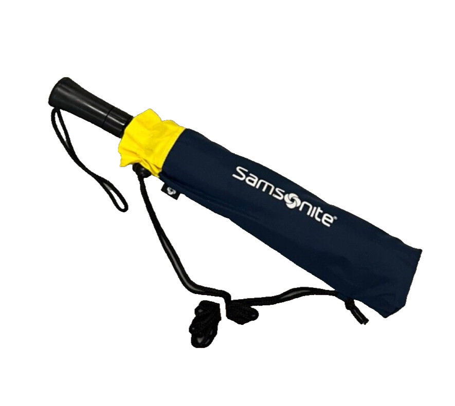 Samsonite Automatic Open Dual Canopy Wind Resistant Oversize Sport Umbrella