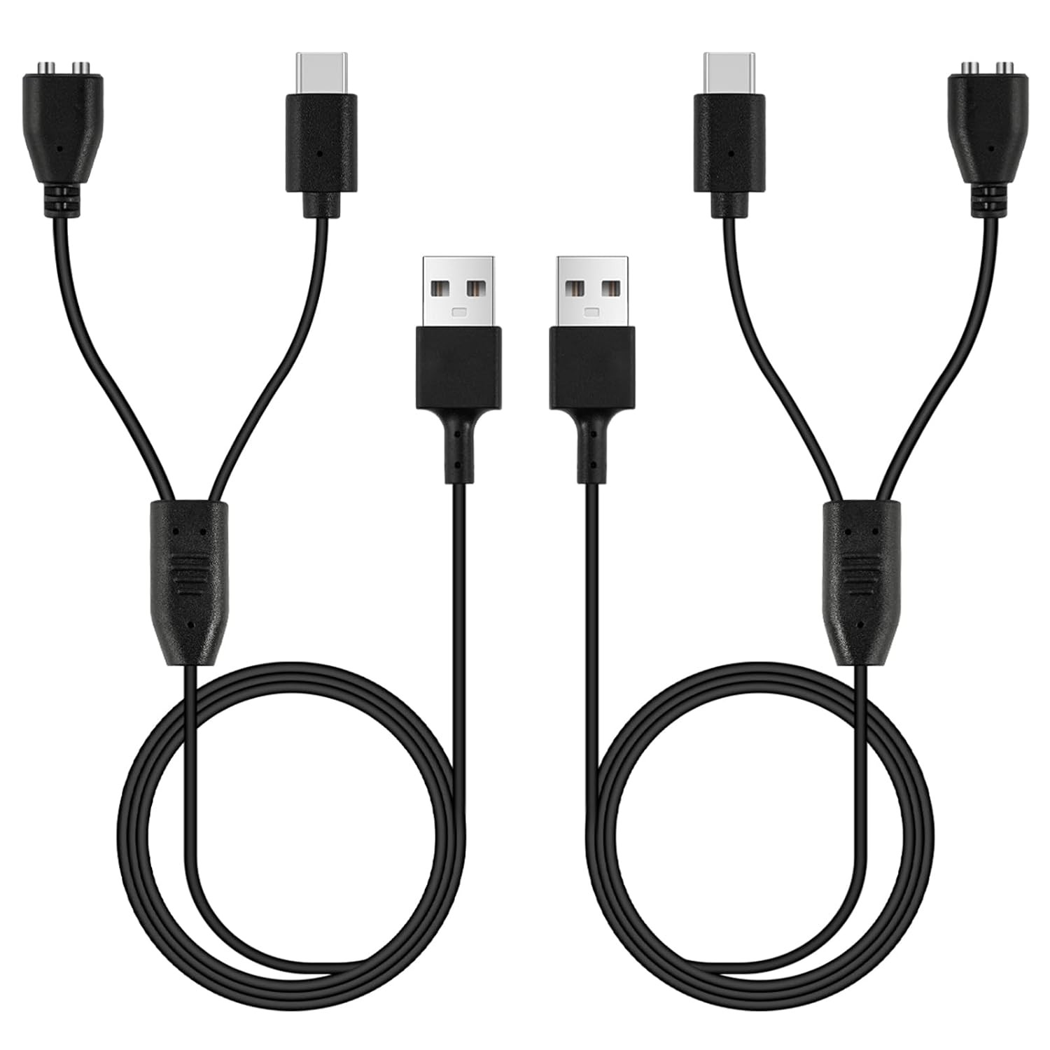 Pack of 2 Charger Cord Replacement for Jugbow/Delupet/Yawpet Training Collar, 2-