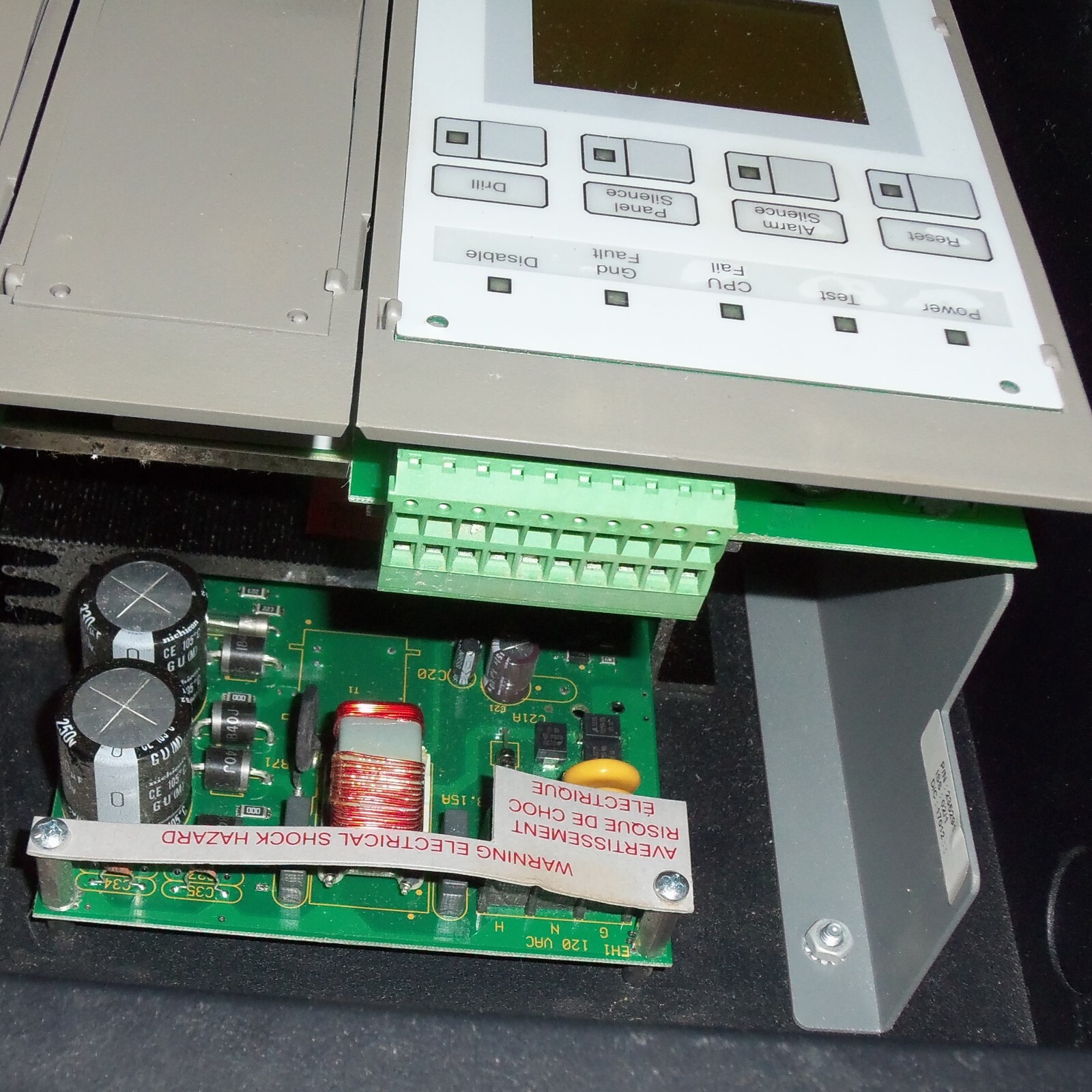 EDWARDS EST3 COMMERCIAL FIRE ALARM SECURITY EMERGENCY PANEL CONTROL UNIT W/ KEY