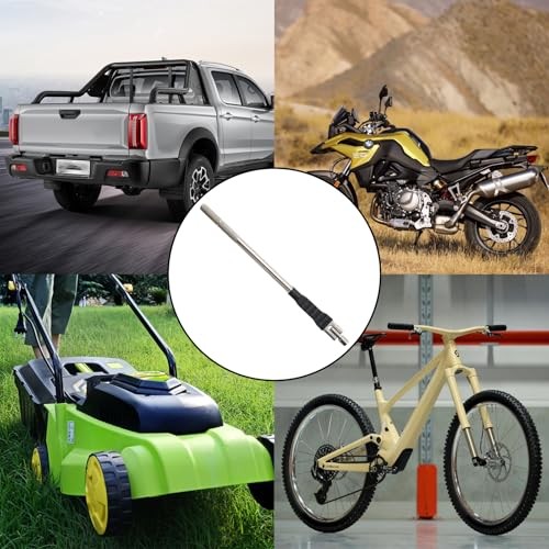 Tire Valve Stem Puller, Tire Valve Core Install and Removal Tool, Silver