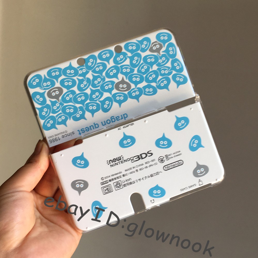Nintendo New 3DS Console Plates Shell Custom Dragon Quest Slime Protective Case