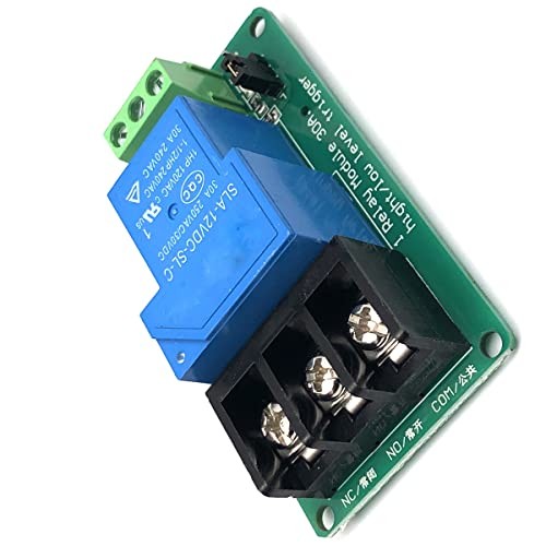 Relay Module One Way 30A Optocoupler Isolation High Power Relay High/Low