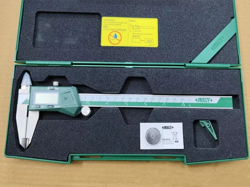 InSize 1110-200A Digital Caliper with Carbide Tipped Jaws + Free Shipping