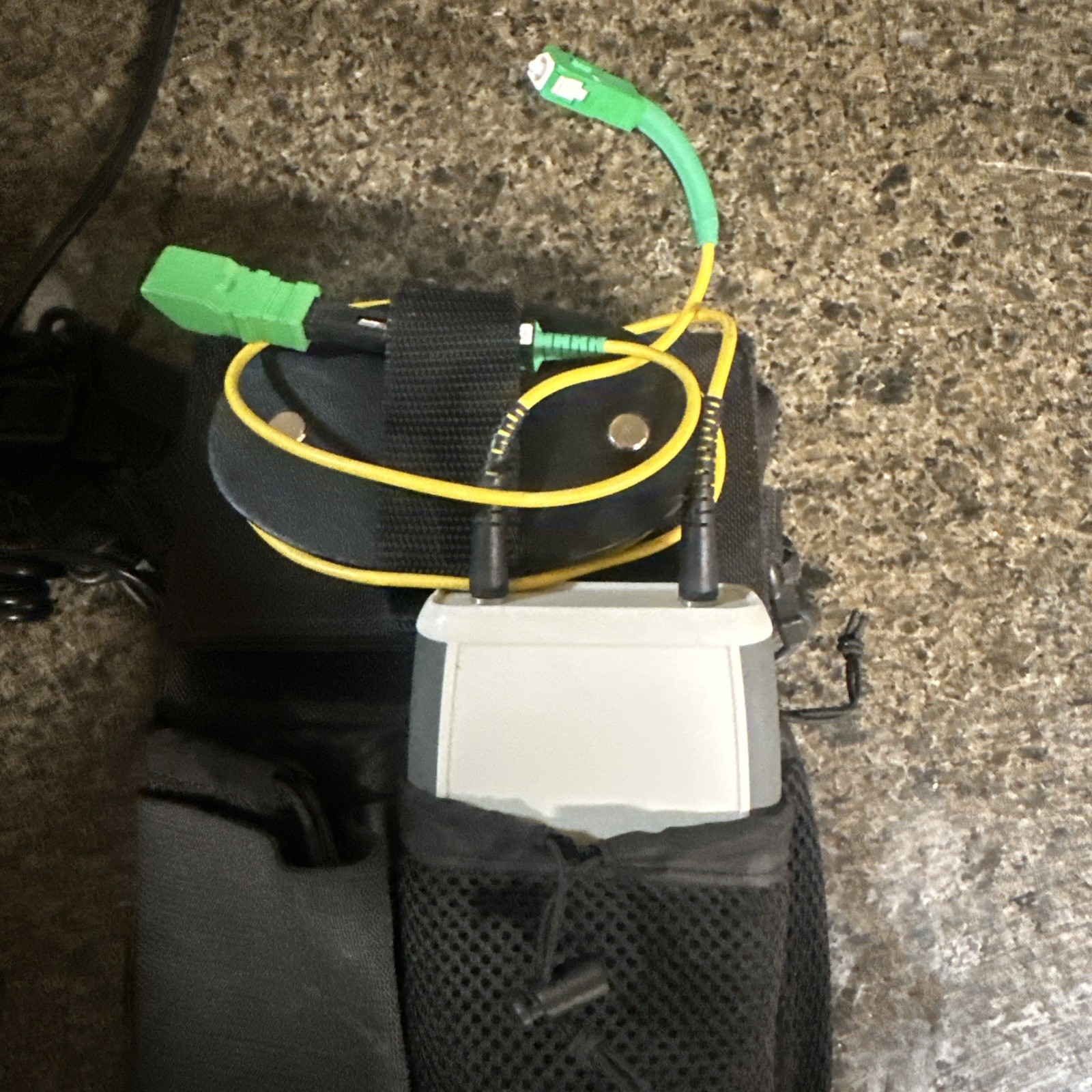 VIAVI Optimeter Optical Fiber Tester EOPT-PONATT with Launch Cable & Case