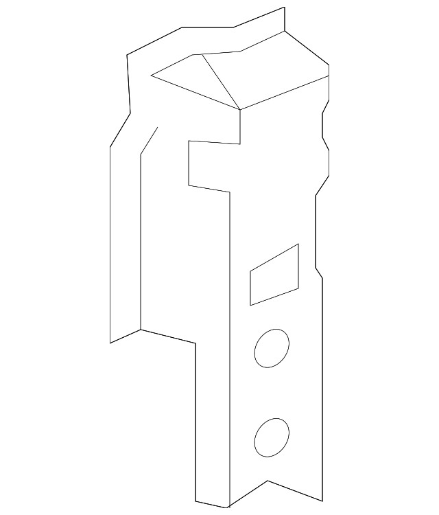 Genuine Honda Quarter Panel Reinforcement 64370-SJC-305ZZ