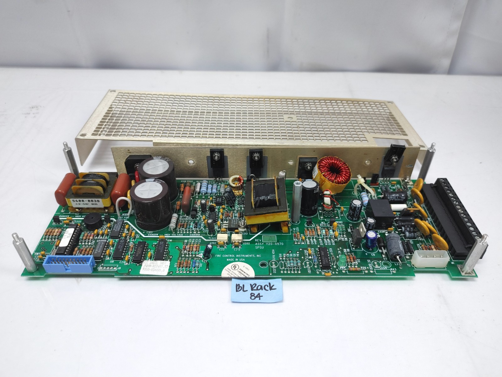 Fire Control Instruments 1120-0570 SPSU Switching Power Supply