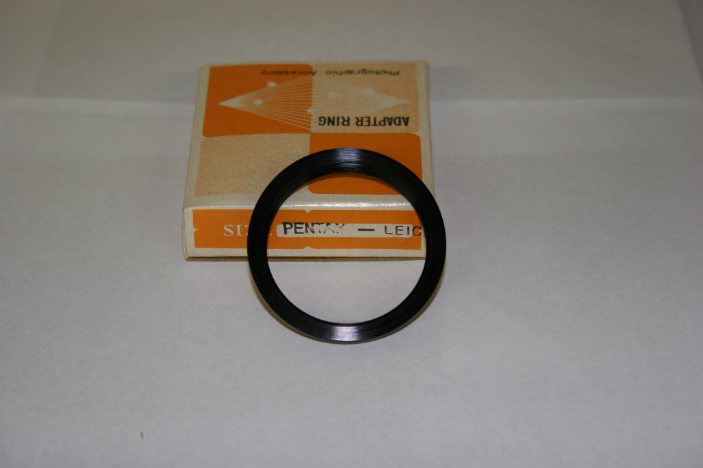 METAL PENTAX 42mm SCREW MOUNT to LEICA 39mm SCREW MOUNT LENS ADAPTER MADE IN JA