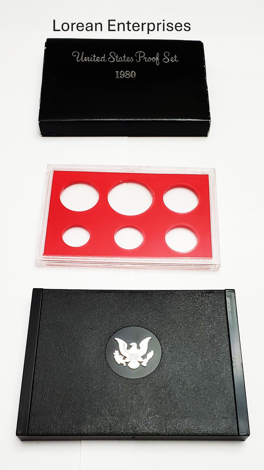 1980 ✼PROOF BOX✼ BOX AND LENS ONLY