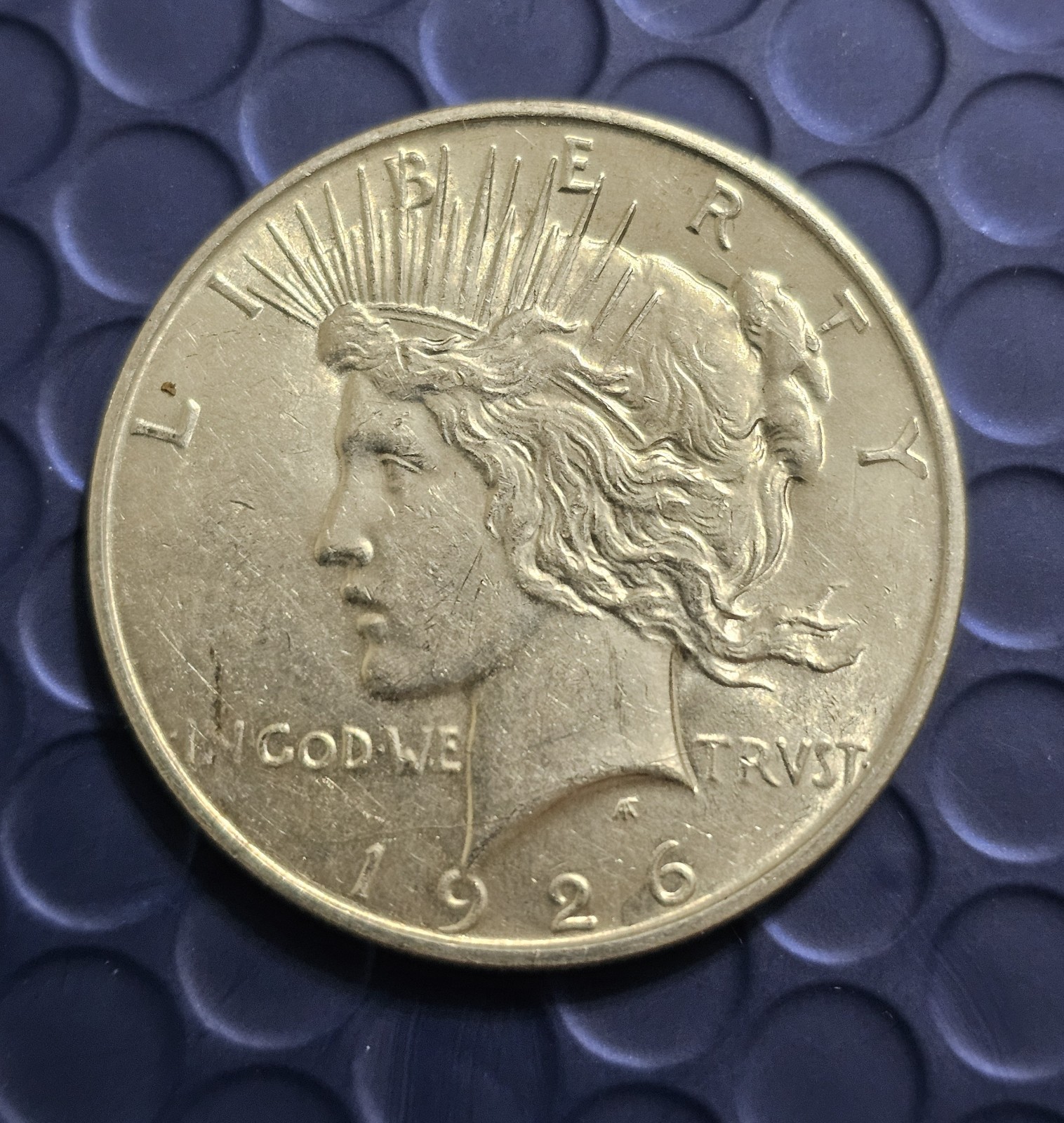 1926-D Peace Dollar - Nice AU/BU Example Of A Tougher Date