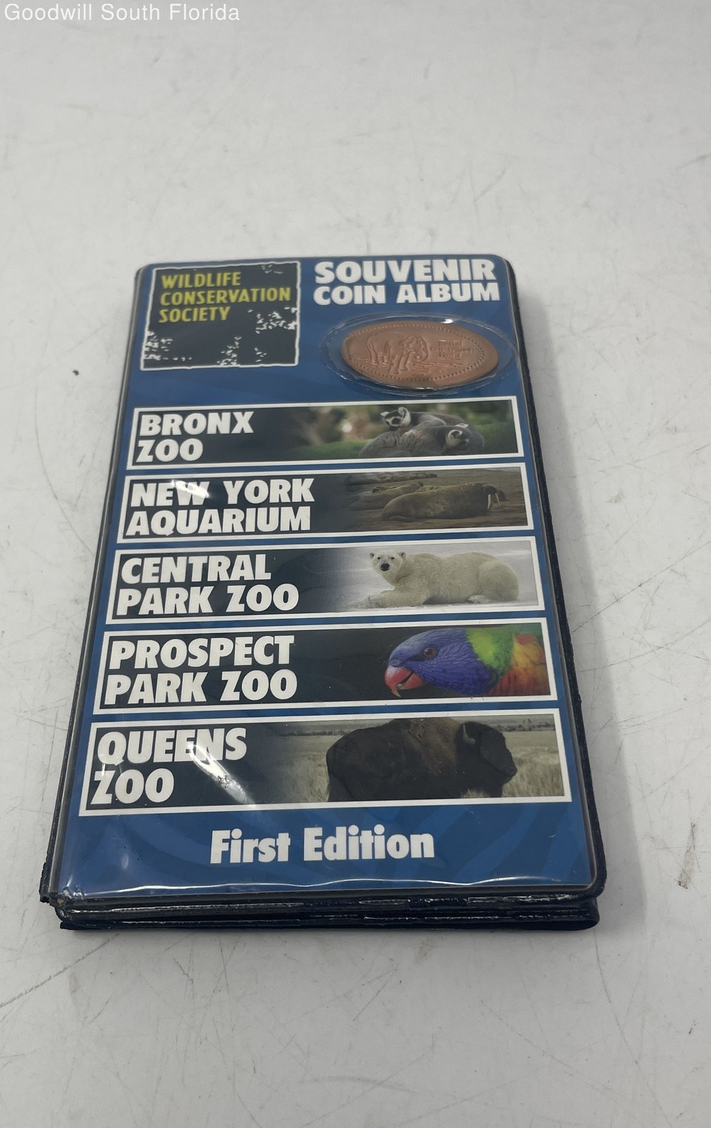Wildlife Conservation Society First Edition Collectible Souvenir Coin Album