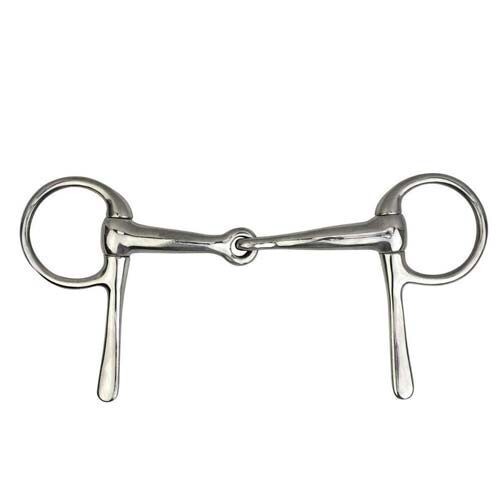 Harness Driving Pony size Horse Liverpool Half Cheek Snaffle 4.25 in Mouth Bit