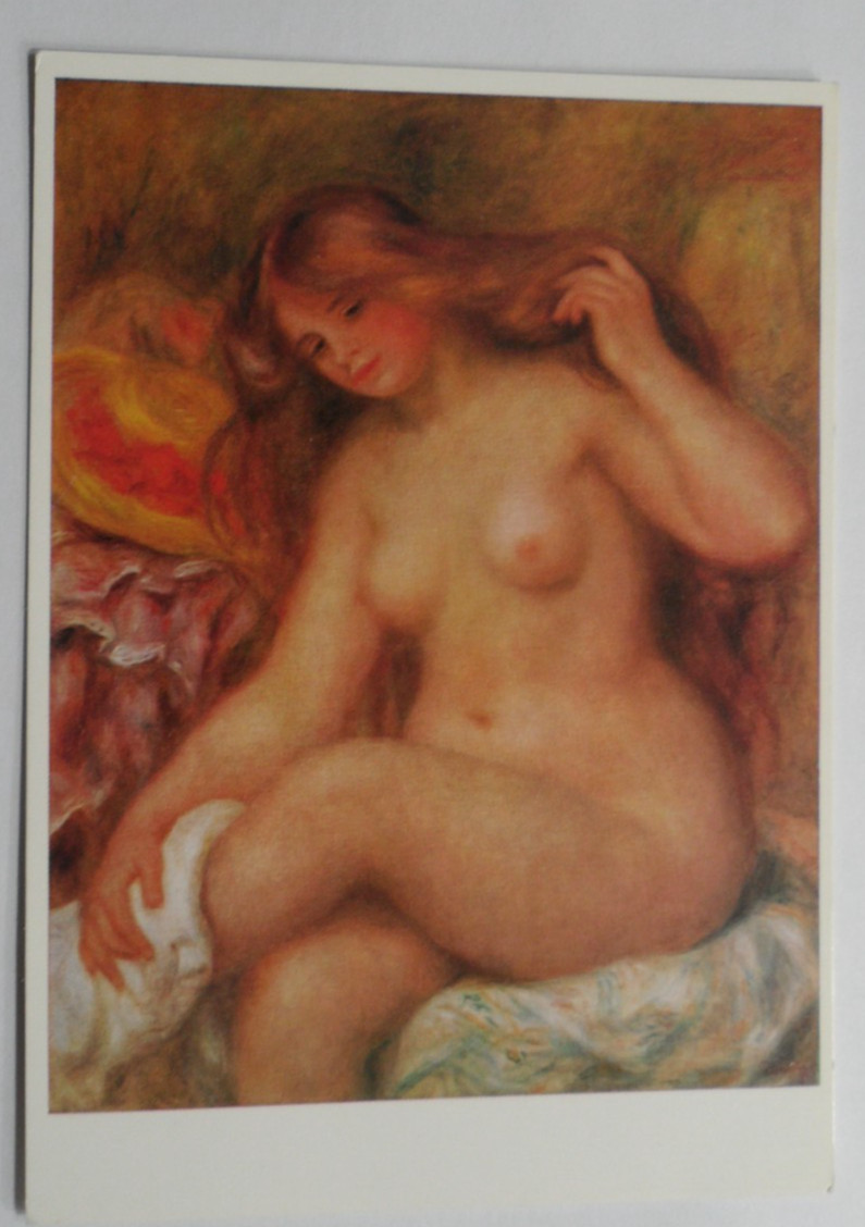 STAMPMART : GERMANY ART PAINTINGS UNUSED POSTCARD BY AUGUSTE RENOIR
