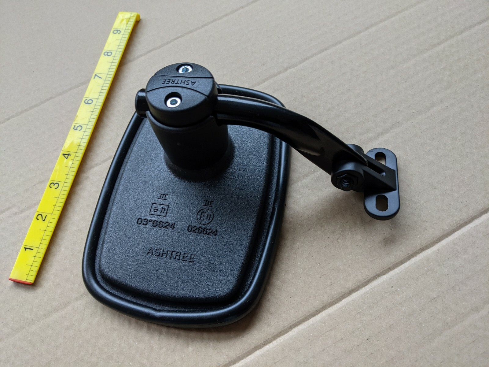 Universal Mirror with arm suit Mini Digger Forklift Dumper mirror 183 x 131mm