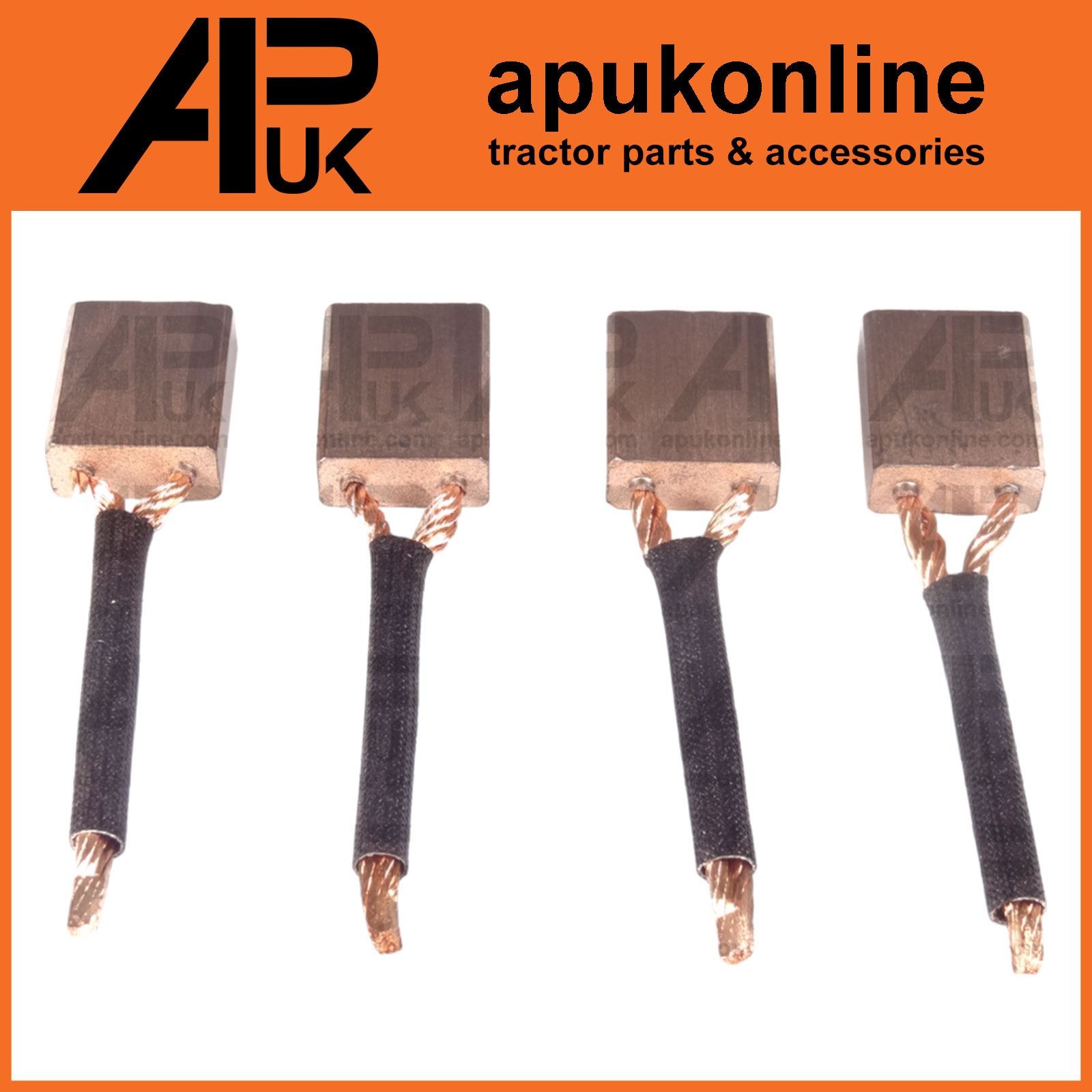 Starter Brush Set for Massey Ferguson 30 185 188 230 234 235 240 245 250 Tractor