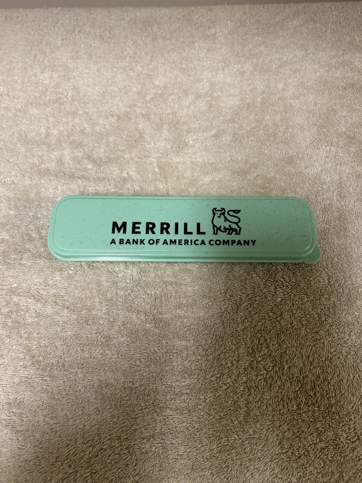 Merrill Lynch 3 piece Flatware (Silverware) with case!
