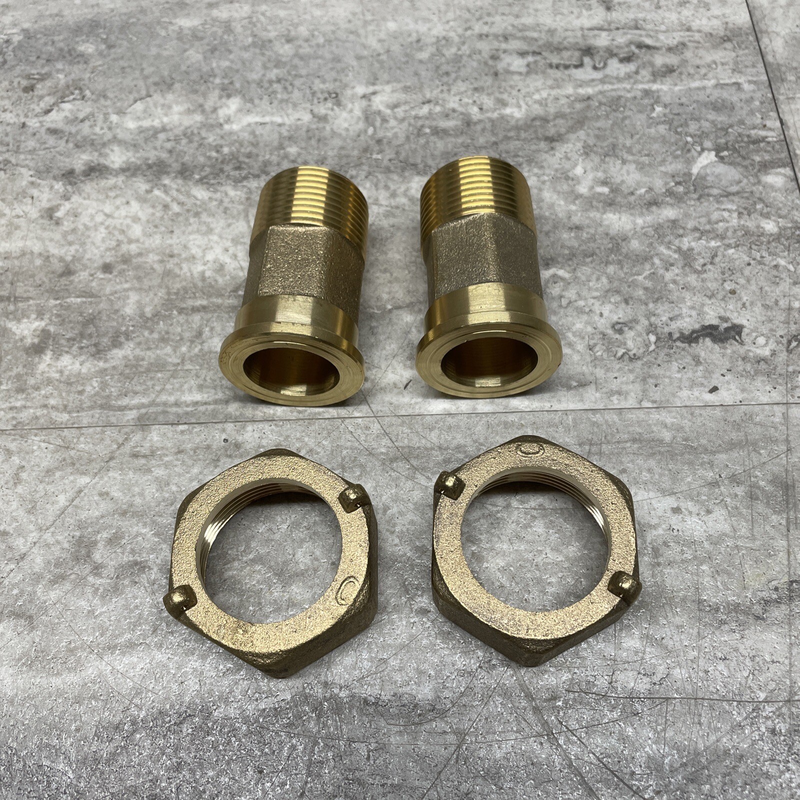 Adapter Set For Badger Style 1” Inline Flow Meter, New