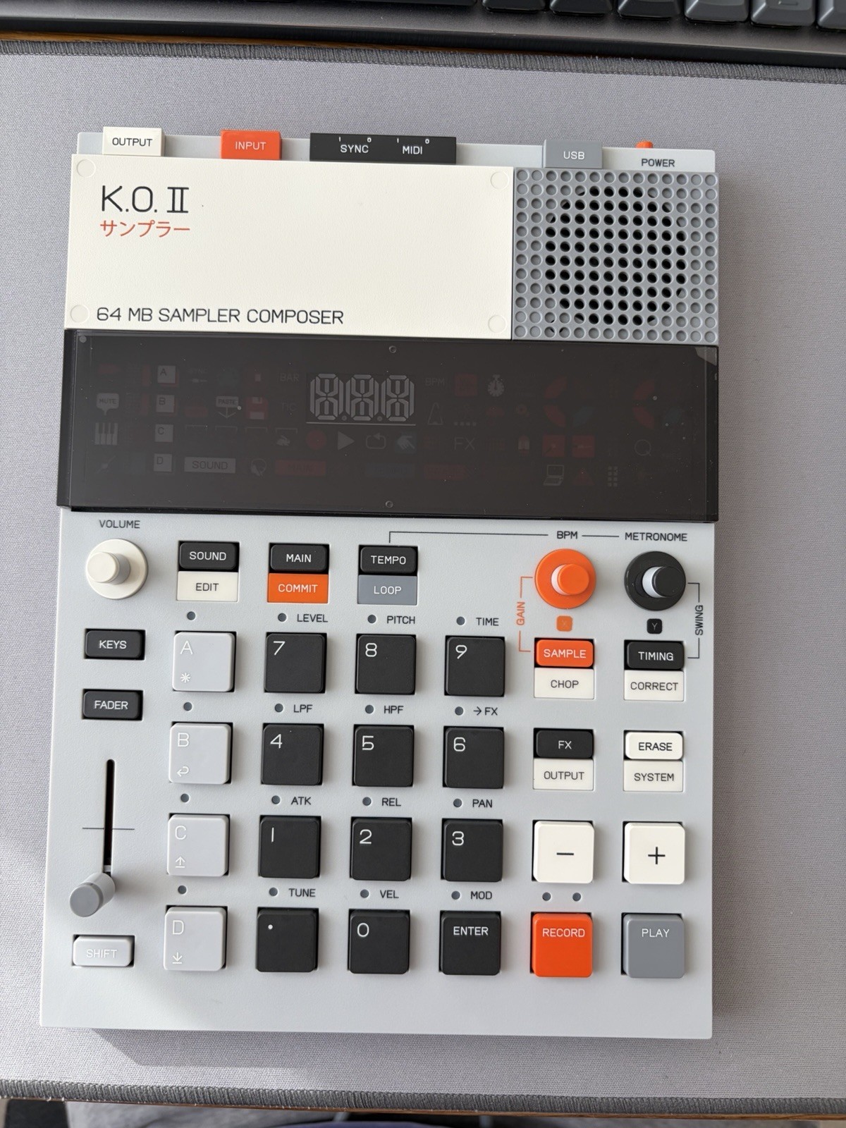 Teenage Engineering EP-133 K.O. II Portable Sampler Composer