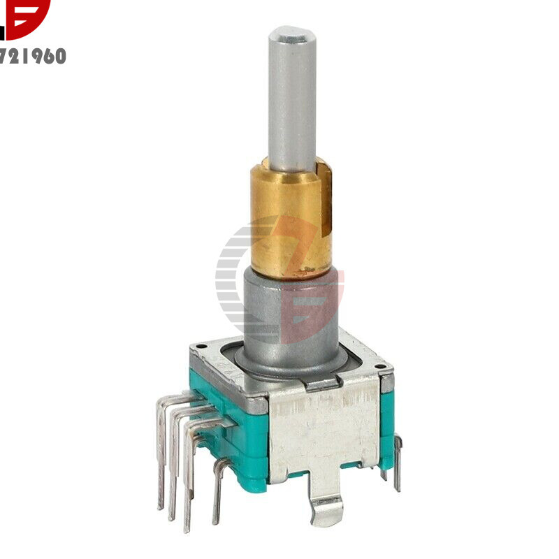EC11EBB24C03 Dual Axis Rotary Encoder with Switch 30 Positioning Number 15 Pulse
