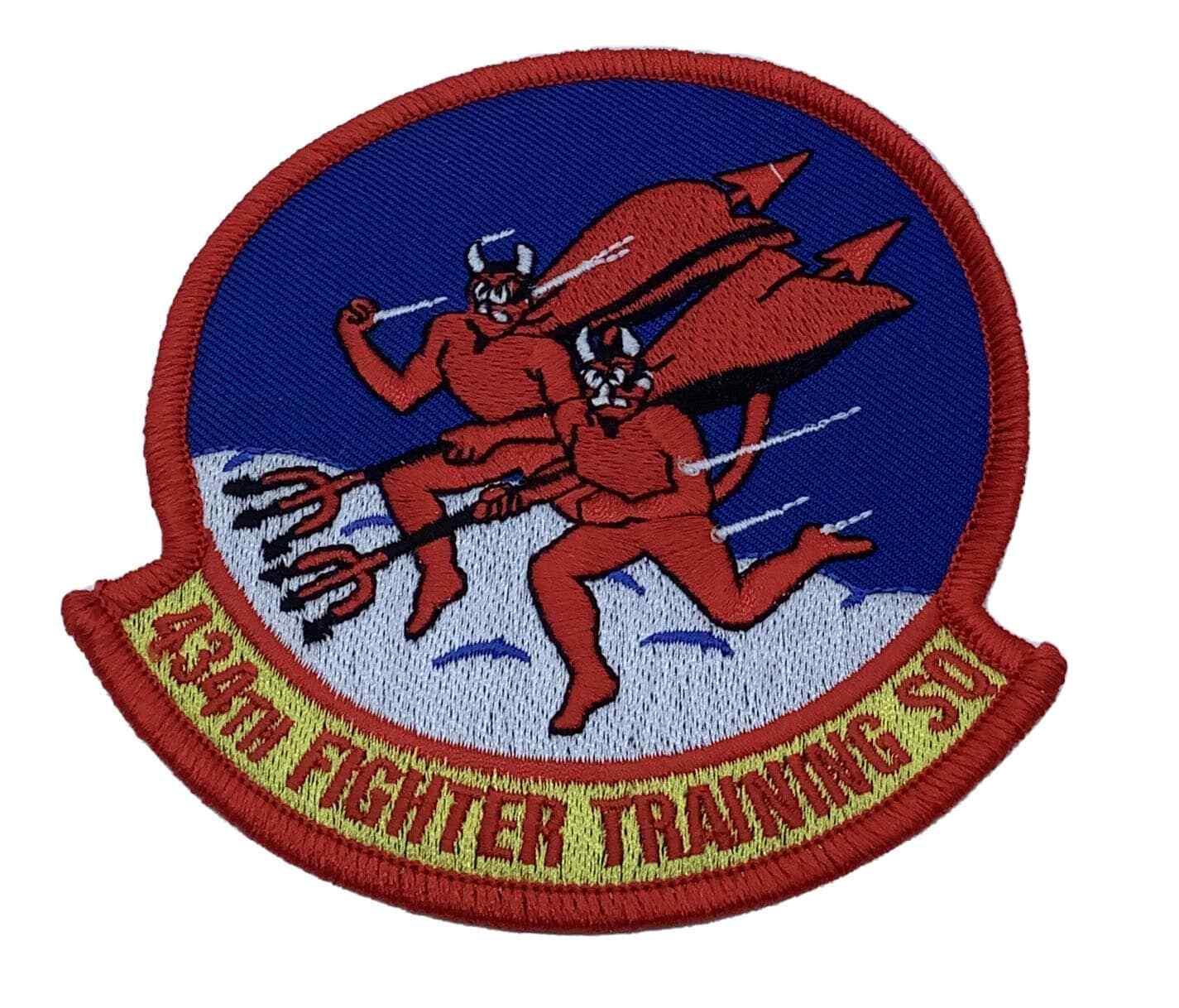 434th Fighter Training Squadron Patch – With hook and loop