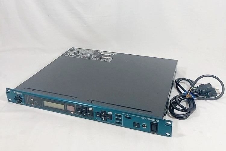 Yamaha SPX2000 Professional Multi Effects Processor W/Power Cable Preowned Japan