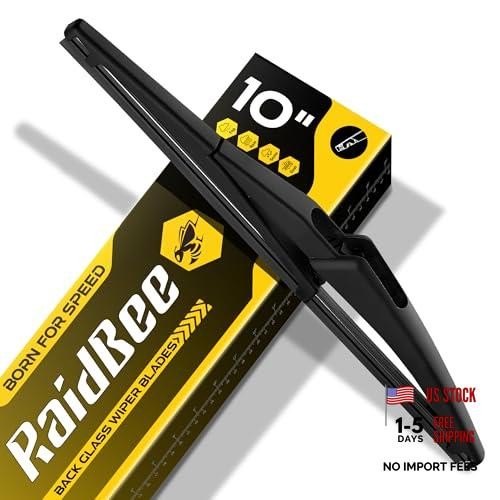 Rear Wiper Blade 10 inch, OEM Replacement 10" for Jeep Renegade 2015-2023 +More