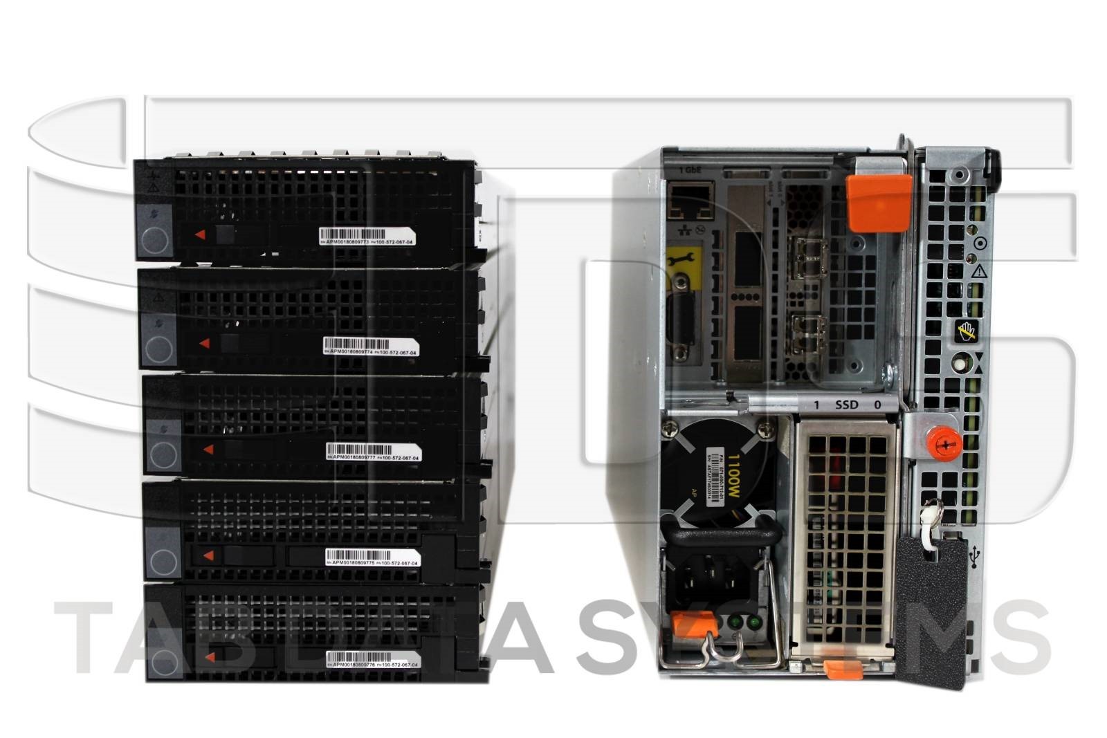 EMC Isilon H500 IH500-E-12T-1.6T Encrypted w/ 15x 12TB SED HDD, 1x 1.6TB SED SSD