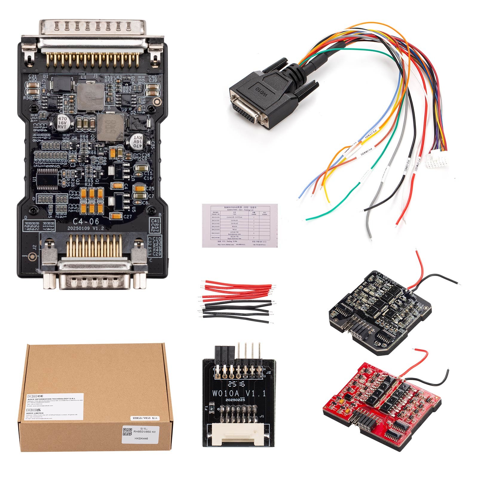 OBDSTAR All Keys Lost RH850/V850 Adapter for IMMO Data/Pincode Read, Dashboard